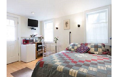 Bluemont Apartment | Private Entrance Queen Suite with Deck, Park Free, No Steps! 1 mi/1.6km to Metro