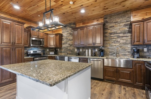 Table Rock House | Private Indoor Pool & Hot Tub Retreat with Games, Free Daily Tickets, Expansive Deck & Amazing Views