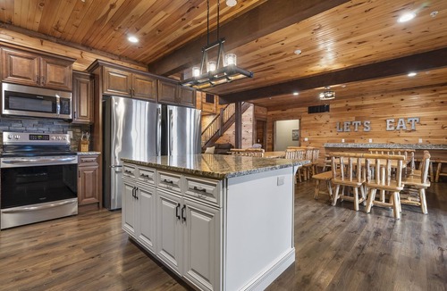 Table Rock House | Private Indoor Pool & Hot Tub Retreat with Games, Free Daily Tickets, Expansive Deck & Amazing Views