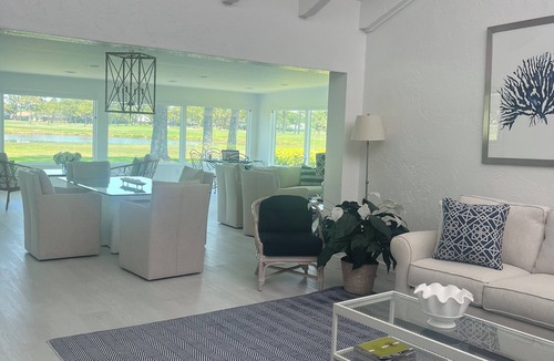 Trailer Estates Villa | Recently renovated/re-furnished Villa on 6th fairway of the IMG Golf Course