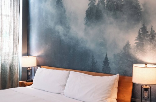 Fort Bragg Hotel | Redwood Room Studio in The Weller House Water Tower