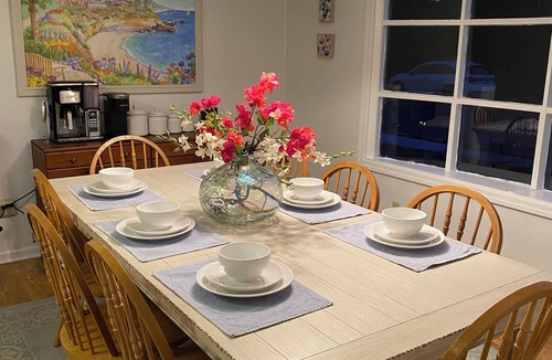 Cape May Point House | Rollo's Roost is an authentic-funky and quaint beach house. Bright & charming.