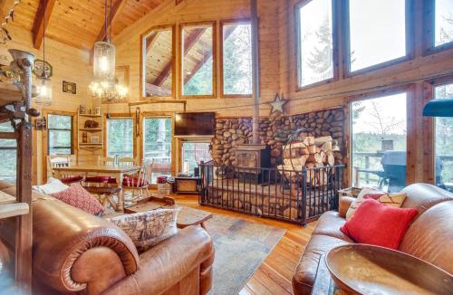 McCall House | ‘Roots Rustic Retreat:’ Tree-Lined Cabin in McCall
