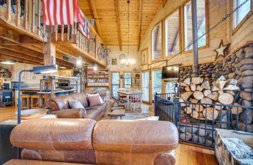 McCall House | ‘Roots Rustic Retreat:’ Tree-Lined Cabin in McCall