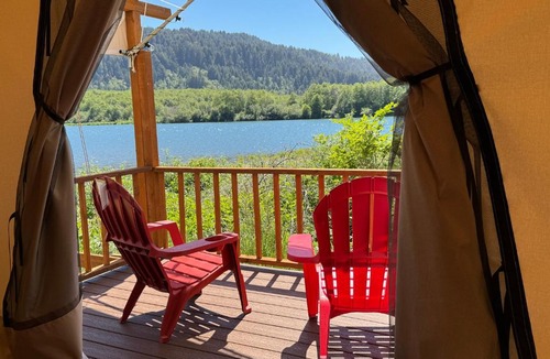 Klamath Other | Ruby Glamping tent - tent site #9