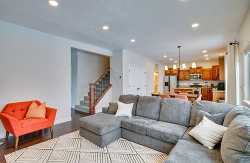 Snowbird House | Saratoga Springs Family Home ~ 2 Mi to Utah Lake!