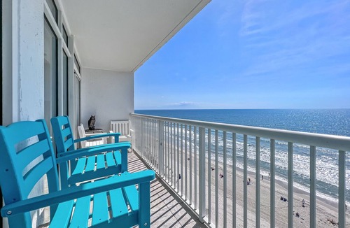 Arcadian Shores Condo | Sea Watch North 1016 - Spectacular Views From This Updated Oceanfront 3 Bedroom Retreat!