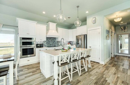 Indian Beach House | Secluded Bayfront Oasis - Heated Pool & Spa - Epic Front-Row Sunset Views & Vistas