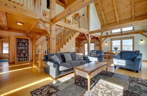 Stratton House | Secluded Vermont Retreat: Outdoor Pool & Deck