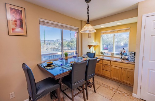 Lake Montezuma House | Serenity at Rimrock, swim spa, views, fenced yard, pet friendly!