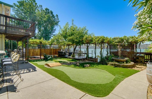 Lucerne House | Shared Boat Dock at Clear Lake Couple’s Retreat
