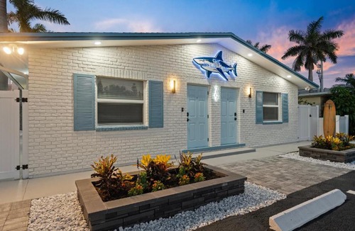 Cocoa Beach Apartment | Shark Tank Cocoa Beach - 2 Connected Units - Steps to Beach - Walkable to Dining, Bars and Shops