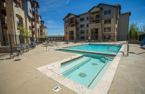 Park City Apartment | Silverado Lodge with Fireplaces and Pool Views