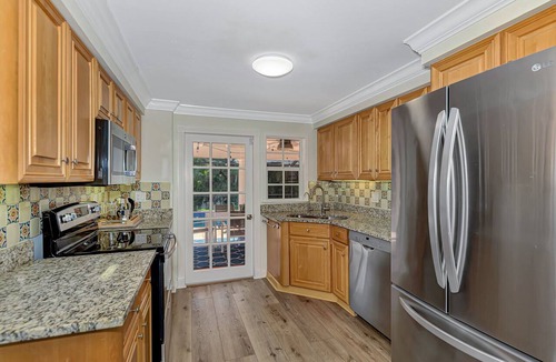 Bay Isle House | Soak in the Siesta Sunshine! Rest and relax in your pool and spa!