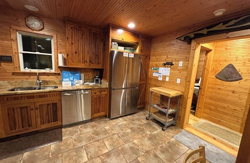 Nags Head Cottage | Soundfront Cottage In the Water - One of a Kind Sunsets - Dock and 3 Decks