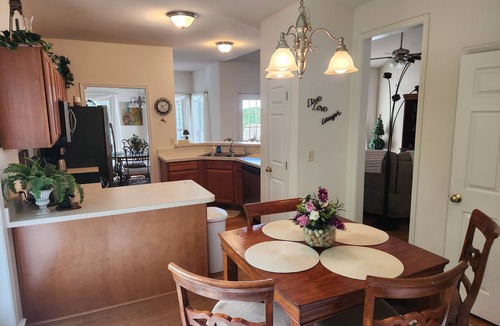 Mineral House | Spacious 5-bedroom house with kitchen and deck on both levels.