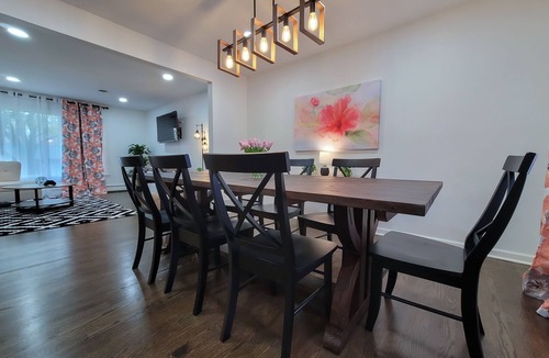 Fox Valley House | Spacious open concept home w/game room + firepit
