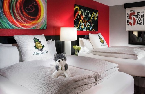 Belltown Hotel | Spacious Urban Two Queen Suite with Modern Comforts and Prime Downtown Location