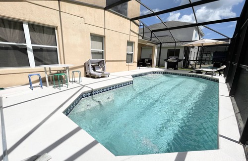 Lake Berkley Villa | Spacious Villa with Private Heated Pool & Office