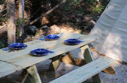 Markdale RV Rental | Standing Bear, Tipi for group of 6