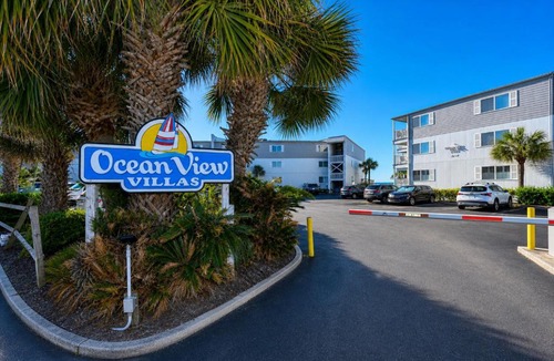 North Myrtle Beach Apartment | Stunning Location Views Oceanfront 2BR-1st Floor Cherry Grove Ocean View Villas B1