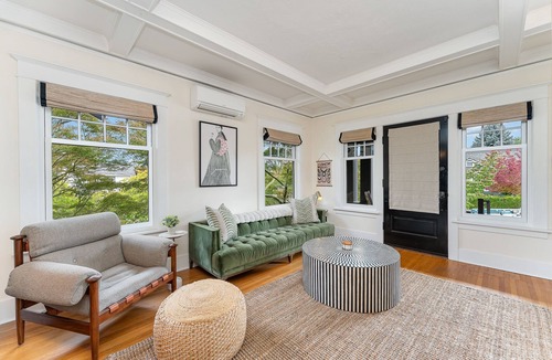 Columbia City House | Stylish craftsman in a gorgeous garden setting, steps to downtown Columbia City