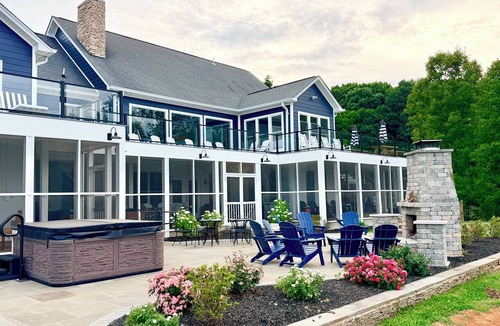 Sunrise Bay House | Sunrise at Lake Anna: Boathouse, Pickleball, Hot Tub, Golf, Sleeping Porch, Game