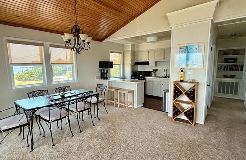 Hatteras Cottage | Sunset House: Prime Sound front location with boat dock. Amazing sunsets!