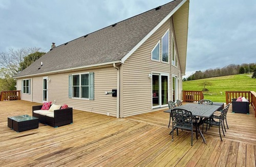 Unadilla House | Sunset Ridge , fire pit, BBQ