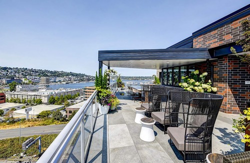 Cascade Apartment | Superb South Lake Union Studio w/Rooftop, nr Dining, by Blueground