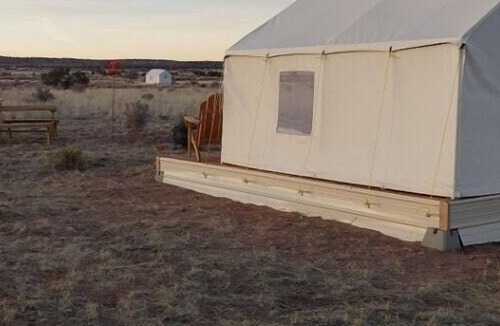 Chambers RV Rental | Tentrr Signature Site - Furnished Stunning Painted Desert Camping on Route 66 -