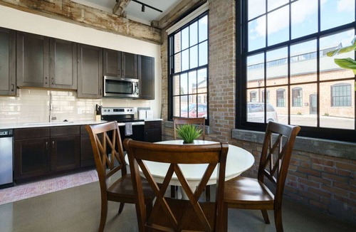 Italian Village Apartment | The Corner Suite - Renovated Factory Flat
