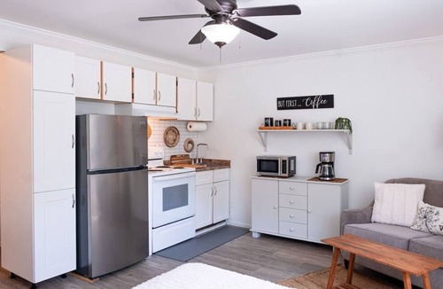Harrison Hot Springs Apartment | The Fern | Bright Studio Near the Beach
