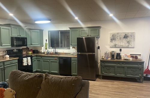 Munds Park Cabin | The Unique Squirrels Nest nestled in the Woods! We are pet friendly.
