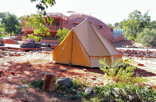 Sedona House | The Uzu Dome, Sedona architectural master piece on the vortex