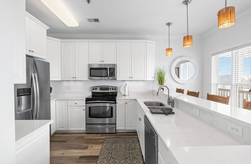 Ocean Isle Beach Villa | Top-Floor Ocean View Villa, Freshly Updated, Beach Club Access + Linens Included