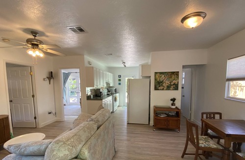 Alta Vista House | Tropical garden home-walk to downtown, 5 minutes to beaches, DOG friendly