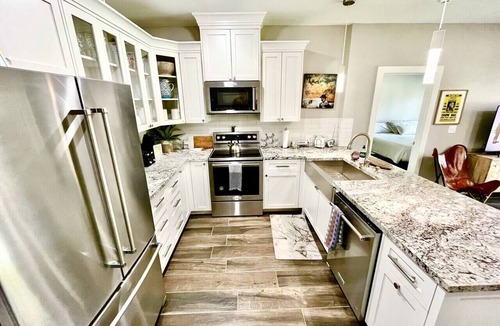 Gruene Apartment | Two Side-by-Side Riverfront Condos, 6BR Walk to Gruene Hall Swim & Gather