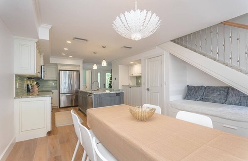 Palm Island Villa | Updated Beachfront Villa! Off the porch and onto the sand on secluded island.