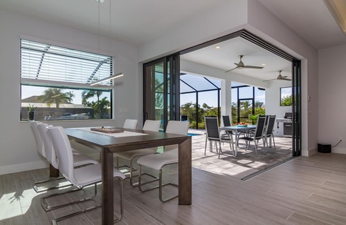 Pelican Villa | VILLA AVIVA - modern, boat-lift, large south-facing terrace with spa/pool