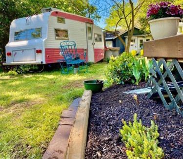 Durham House | Vintage Scotty Camper Cottage Durham NC