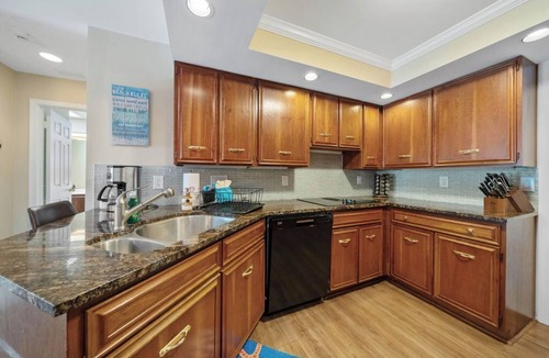 Seabreeze House | WALK to Beach, Town of Dewey w/LARGE Heated POOL thru Oct, HOT TUB and fire pit!