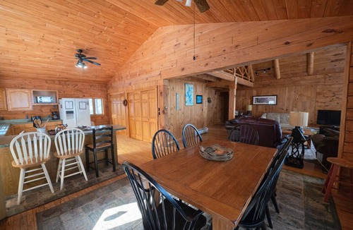 Greenville Junction House | Waterfront Cabin perfect for Families, full lake access
