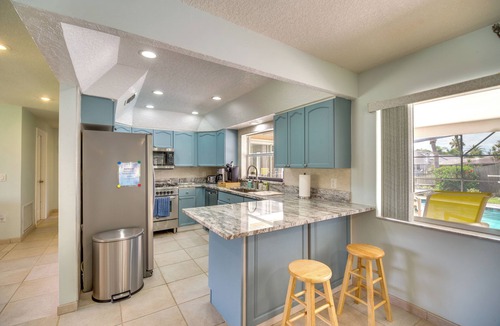 Holiday Cove Cottage | Waterfront Merritt Island Vacation Rental w/Pool!