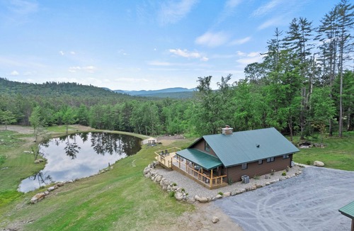 Chestertown House | WaterFront Modern ADK Home-Mountain View- Sleeps 16
