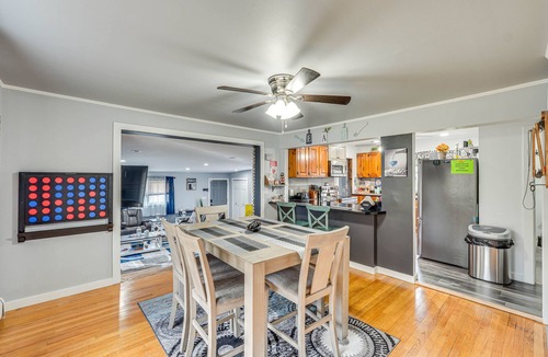 Wallkill House | Waterfront Wallkill Duplex Home w/Fire Pits!