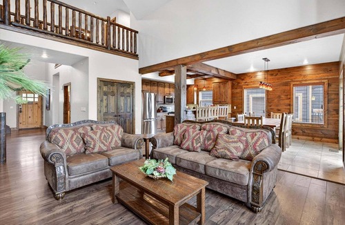 Indian Point House | WaterMill Cove Resort Luxury Lakefront Villa L-By Silver Dollar City-Theatre Room-POOL-Lazy River