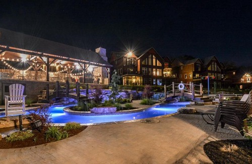 Indian Point House | WaterMill Cove Resort LUXURY Lakefront Lodge 2mi to Silver Dollar City HUGE POOL