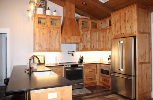 Madison Cabin | Welcome to our peaceful rustic farmhouse retreat, nestled on private acreage.