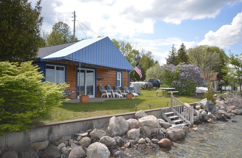 Boyne City Cottage | When It Comes To Lakefront Living You Can't Be Any Closer Than This!